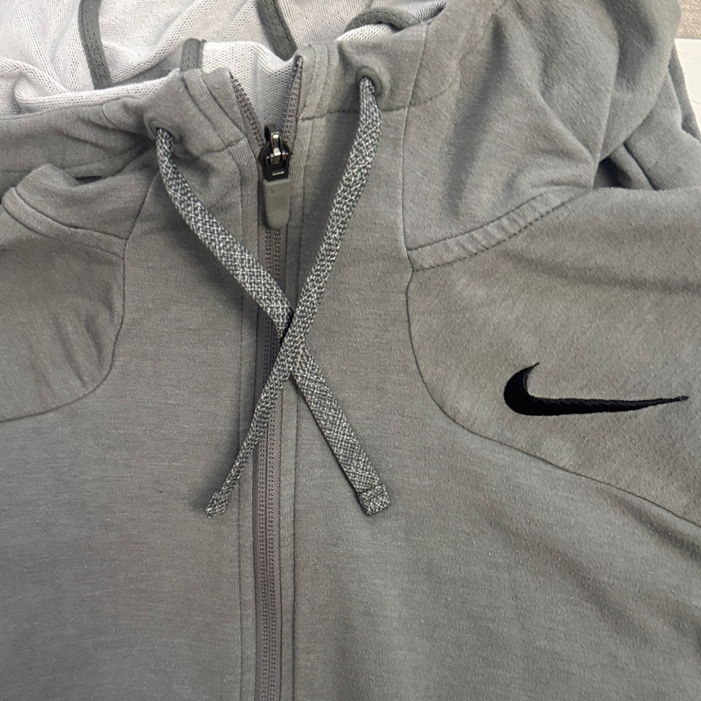 Nike Heather Gray‎ Full-Zip Hoodie